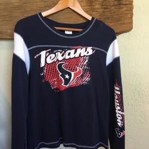 Houston Texans Ladies Long Sleeve Shirt